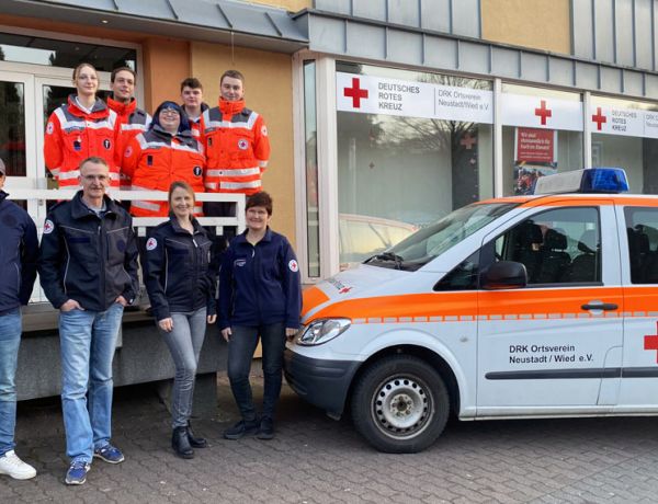 Spende der Wirtgen Stiftung sichert die Einsatzfähigkeit  des DRK-Ortsverein Neustadt (Wied) e. V.